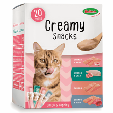 Snacks Cremosos Bubimex Multipack 20 Unidades para Gatos – 300 gr
