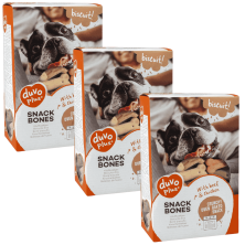 DUVO Galletas Huesitos Snacks Bones para Perros | Bolsa 500 gr