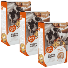 Galletas Huesito Puppy Bones DUVO para Cachorros | Bolsa 500 gr