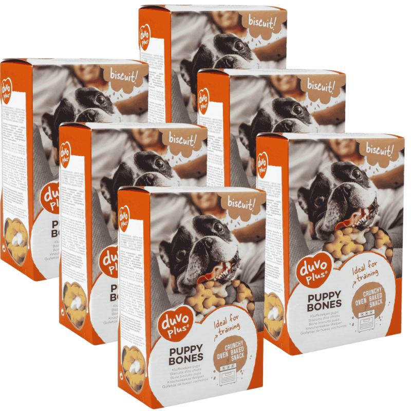 Galletas Huesito Puppy Bones DUVO para Cachorros | Bolsa 500 gr