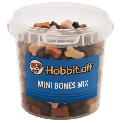 Mini Huesitos HOBBITALF Mix de Sabores para Perros – 500 gr