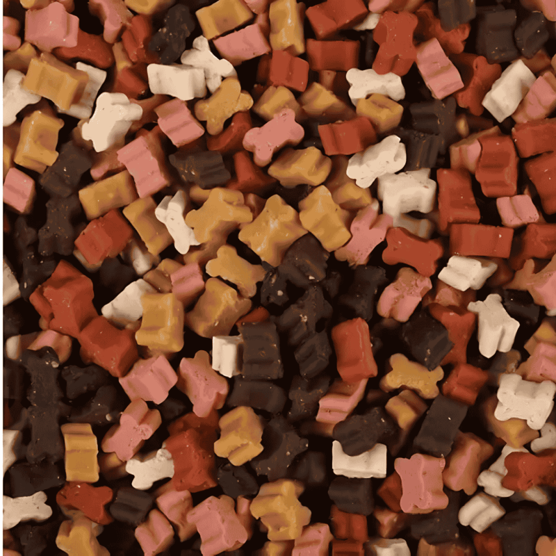 Mini Huesitos HOBBITALF Mix de Sabores para Perros – 500 gr