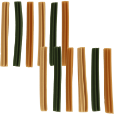 Flamingo Veggie Snack Vegetal para Perros | 12 Barritas Vegetarianas 156g