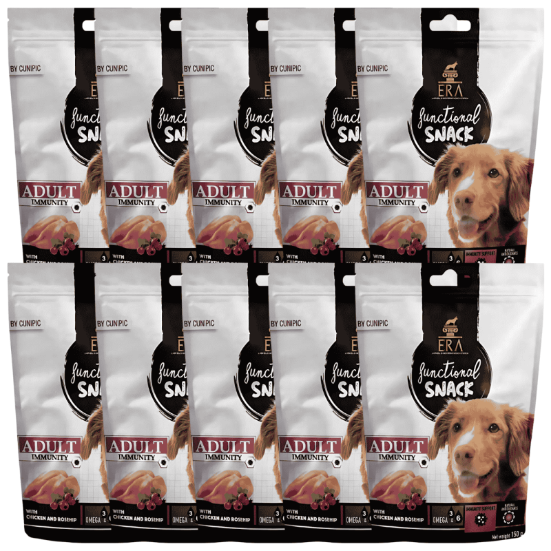 ERA Adult Immunity Snacks de Pollo y Rosa Mosqueta | 150 g
