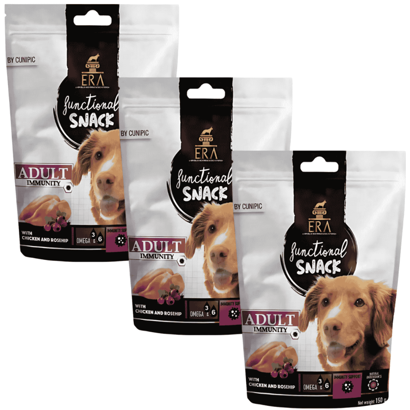 ERA Adult Immunity Snacks de Pollo y Rosa Mosqueta | 150 g
