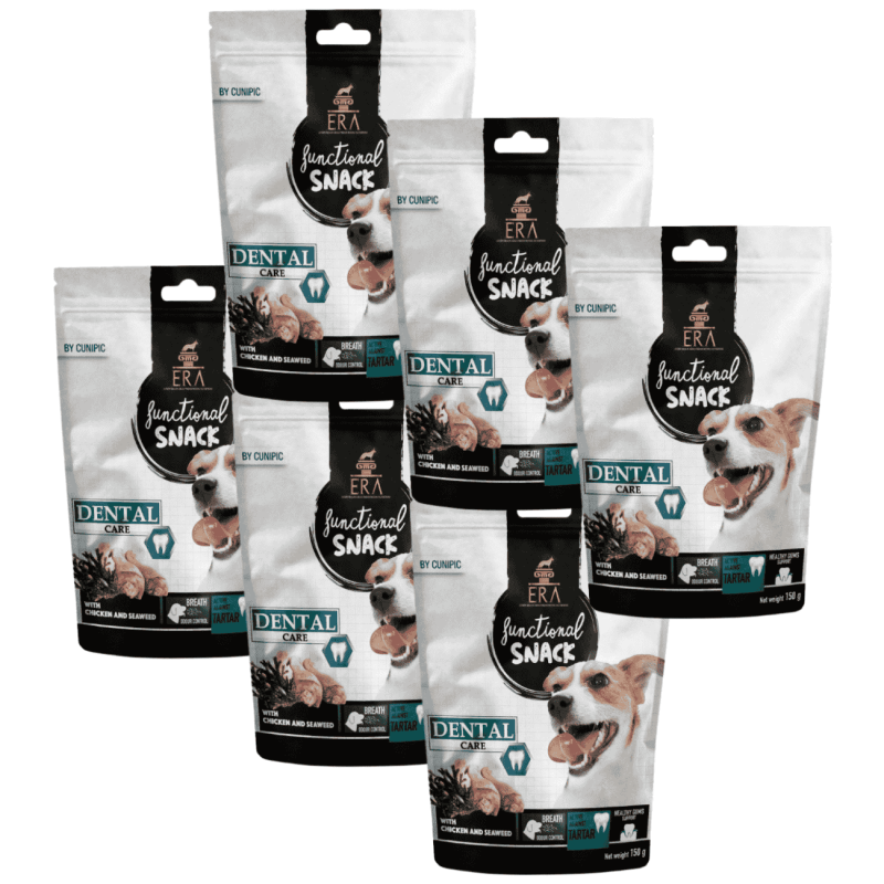 ERA Dental Care Pollo y Algas 150g | Snack Dental para Perros Adultos