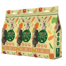 Garden Bites Hueso Nudo Vegano 11 cm | Snack Dental Natural para Perros