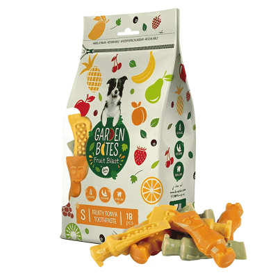 Garden Bites Vegano Pasta Dientes 270 g | Snack Dental Vegetariano para Perros