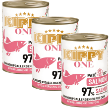 Kippy Paté Hipoalergénico de Salmón para Perros | Lata 400 g