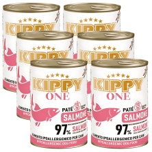 Kippy Paté Hipoalergénico de Salmón para Perros | Lata 400 g