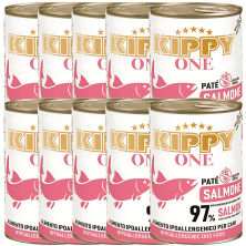 Kippy Paté Hipoalergénico de Salmón para Perros | Lata 400 g