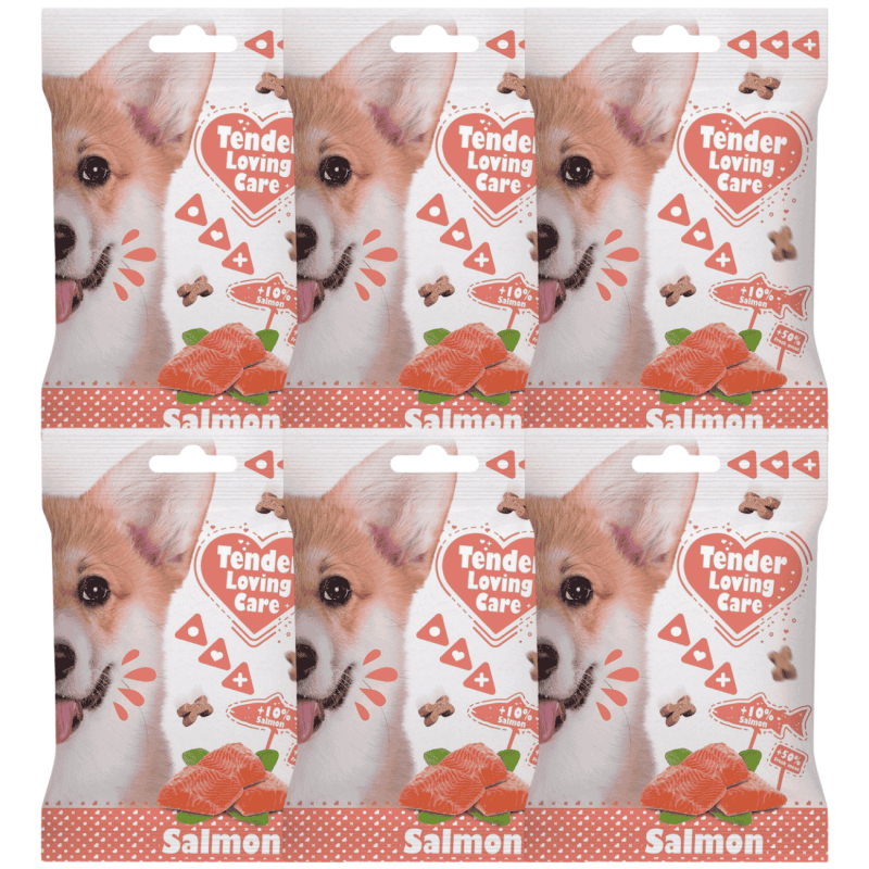 Duvo TLC Snack de Salmón 100g | Premio Hipoalergénico para Perros