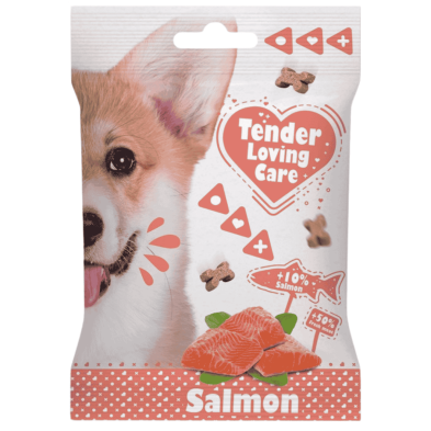 Duvo TLC Snack de Salmón 100g | Premio Hipoalergénico para Perros