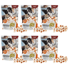 Duvo Golosina Sushi Pollo y Bacalao 180 g – Snack Natural y Sin Gluten para Perros