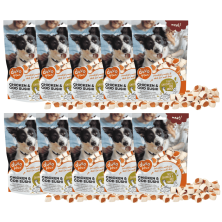 Duvo Golosina Sushi Pollo y Bacalao 180 g – Snack Natural y Sin Gluten para Perros