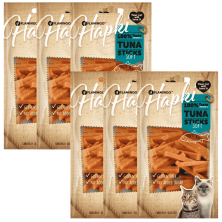 Hapki Tiras de Atún para Gatos 🐟 | Snack Natural Flamingo 50 g