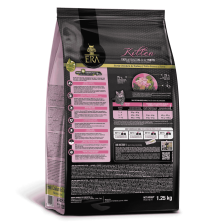 ERA Grain Free Kitten Pollo y Pavo 1.25 kg 🐱🍗🦃 | Pienso Premium Sin Cereales para Gatitos
