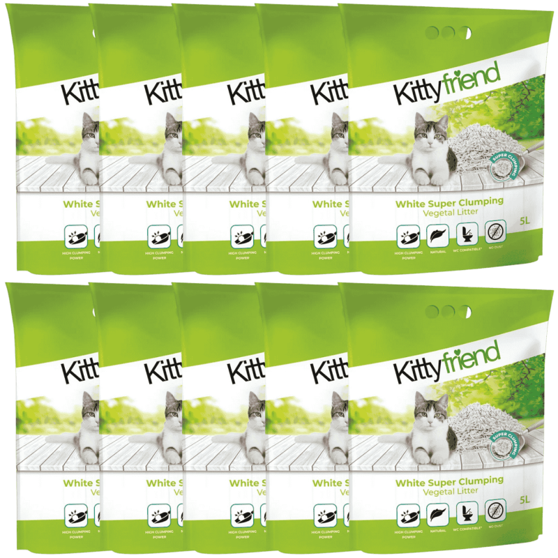 Arena Tofu KittyFriend 5 L | Control de Olores y Sin Polvo