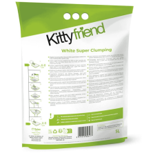 Arena Tofu KittyFriend 15 L | Control de Olores y Sin Polvo