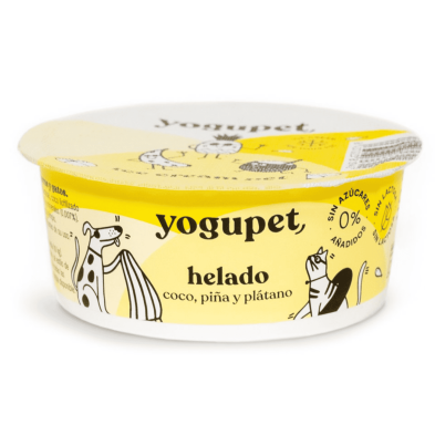 Yogupet Helado Tropical 110 g | Postre Vegano para Mascotas