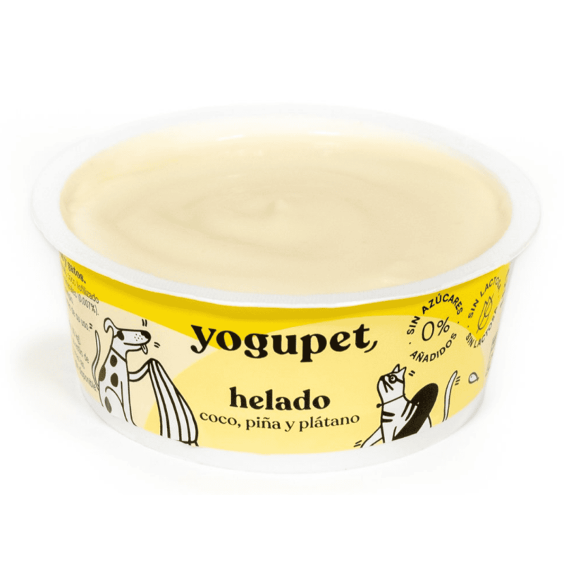 Yogupet Helado Tropical 110 g | Postre Vegano para Mascotas