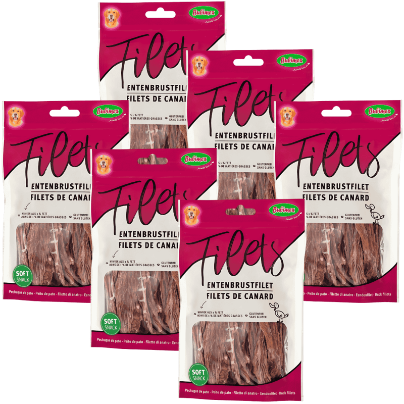 Bubimex Filets Tiras de Pato para Perros 70g – Premio Natural y Rico en Proteínas