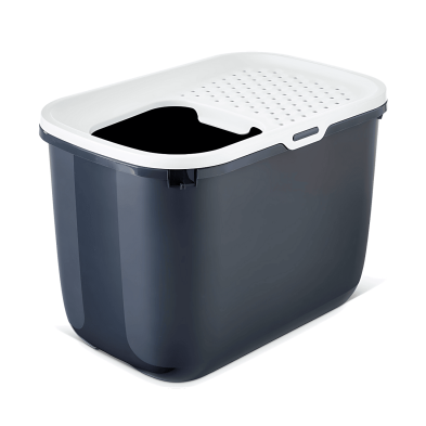Arenero Cubierto Hop In - Acceso Superior Antiperros | 39x58.5x39.5 cm