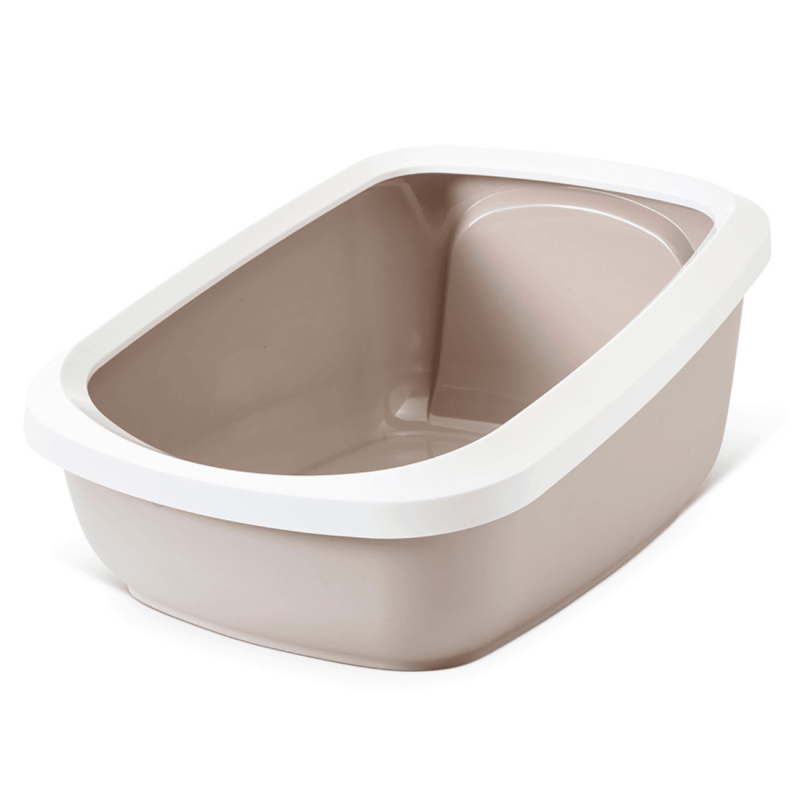 Bandeja Arenero Savic Aseo JUMBO - Extra Grande, Bordes Altos Anti-Dispersión y Entrada Baja | 48x67.5x28 cm