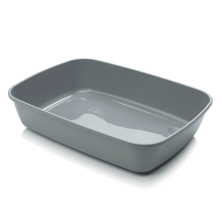 Bandeja Sanitaria Iriz para Gatos - Abierta y Compacta | Ideal para Gatitos y Espacios Pequeños | 30.5x42x10 cm