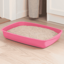 Bandeja Sanitaria Básica - Ultra Compacta | Ideal para Gatitos y Espacios Muy Pequeños | 25.5x37x6.5 cm